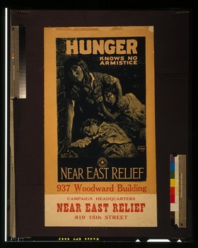 hunger knows no armistice poster