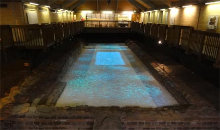 Roman baths at Caerleon