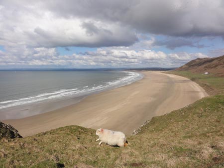 Beach at Rhossili