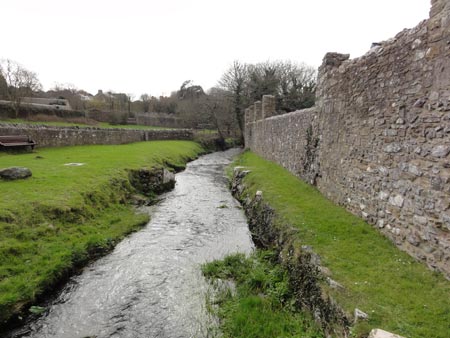 River by the Bishop's Palace, St. David's