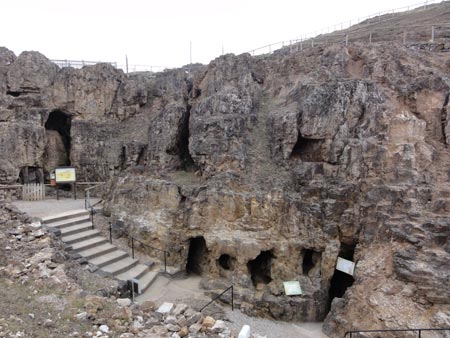 Ancient copper mine at the Great Orme, Llandudno