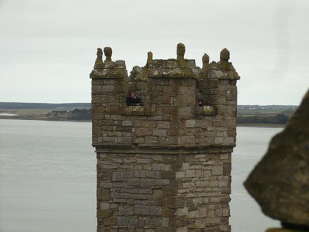 Hexagonal tower at Caernarfon Castle