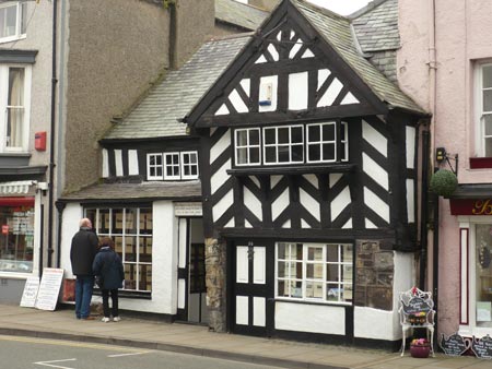 Timbered house in Beaumaris, Angelsey