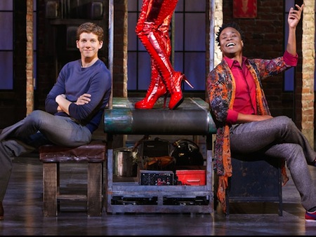 Stark Sands & Billy Porter in "Kinky Boots"