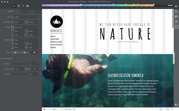 Adobe Creative Cloud for Web