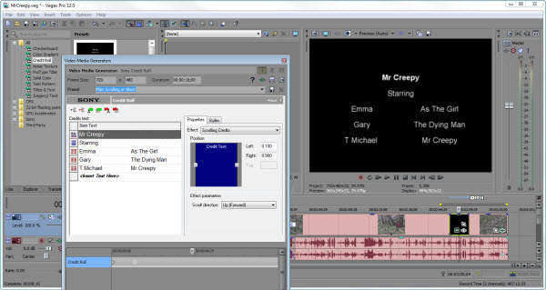 Sony Vegas Pro 12