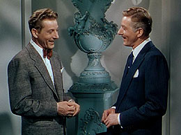 Jack Martin (Danny Kaye) meets his doppelgänger Henri Duran