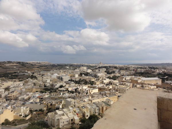 View from the Citadel, Victoria, Gozo