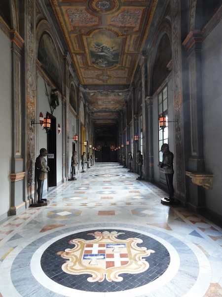 Inside the Grand Palace of the Knights of Malta in Valletta