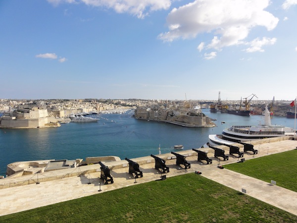 cannons, Valletta, Malta