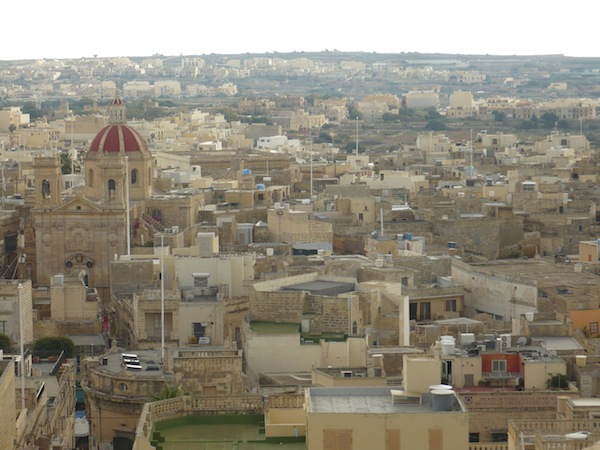 View from the Citadel, Victoria, Gozo