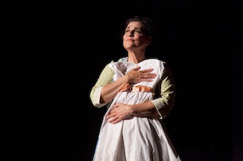 Leonarda Priore (Ma Moss) in Chelsea Opera's 'The Tender Land' by Aaron Copland, Photo Credit: Robert J. Saferstein