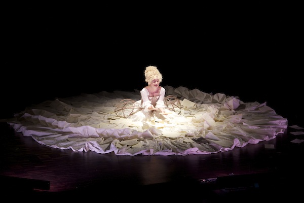 Sylvia Milo in THE OTHER MOZART. Photo by Peter Griesser, DIVA Arts Collective