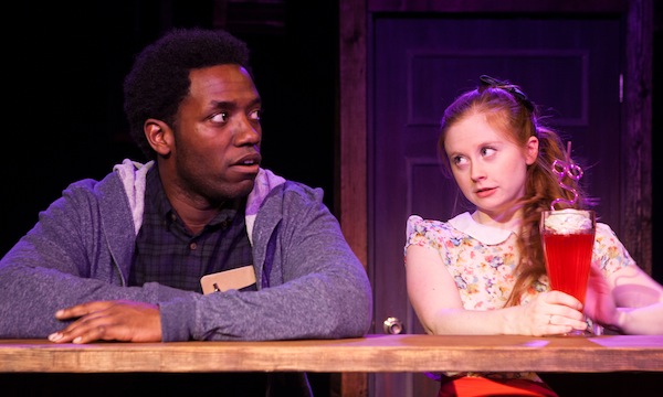 Chinaza Uche and Becky Byers in 'Once Upon a Bride There Was a Forest.' Photo credit Isaiah Tanenbaum