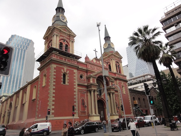 The Iglesia San Francisco, Santiago Chile