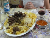 Chorrillana at J. Cruz Malbr´an