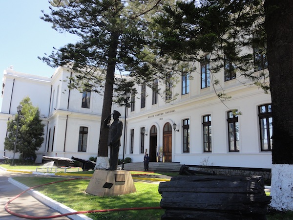 The Museo Naval y Maritimo (Naval and Maritime Museum) Valparaiso Chile