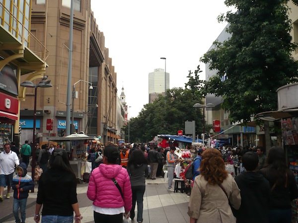 Paseo Ahumada, Santiago Chile