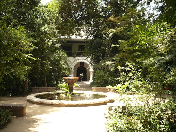 Courtyard of the Museo Colonial, Santiago Chile
