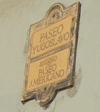 Valparaiso Chile Paseo Yugoslavo Paseo Americano