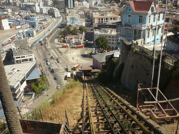 The Ascensor Artilleria, Valparaiso Chile