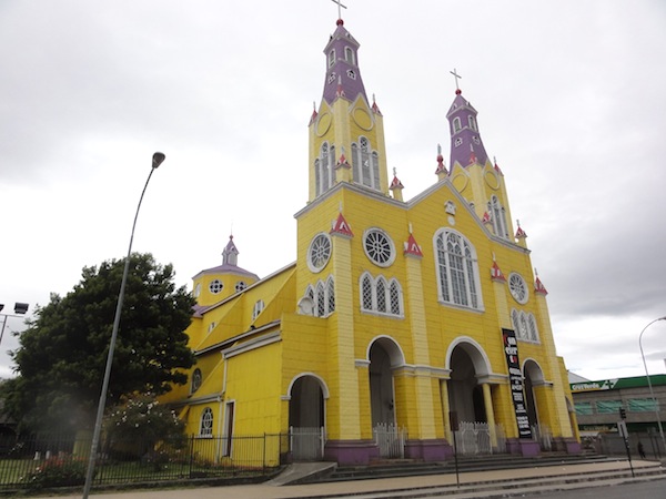 Iglesia de San Francisco in Castro, Chiloe, Chile