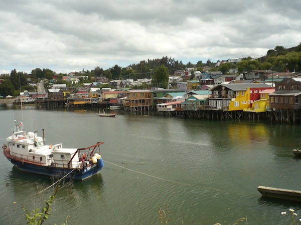 Palafitos Castro Chiloe Chile