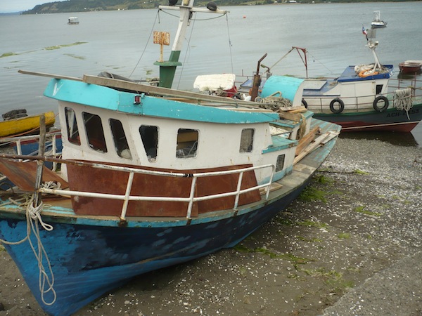 Boat Castro Chiloe Chile