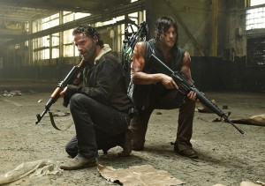 The Walking Dead Andrew Lincoln and Norman Reedus