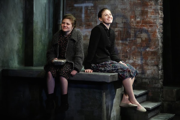 A scene from 'The Belle of Belfast' - with Arielle Hoffman and Kate Lydic. Photo: Carol Rosegg