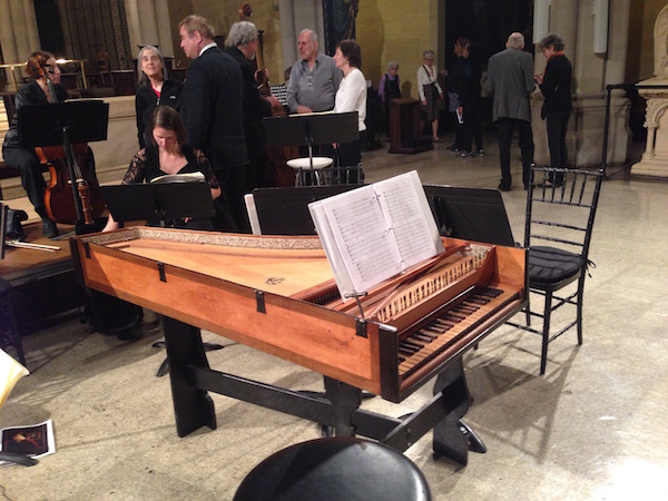 Maestro Crawford conducted the American Classical Orchestra in Caldara's 'Maddalena ai piedi di Cristo' from the keyboard