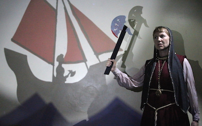 Meghan Maureen Williams as Lioness in 'Blood Red Roses.' Photo by Jonathan Musser