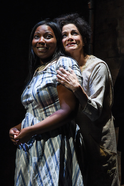Olivia Washington and Saundra Santiago in 'The Glass Menagerie' Photo by Russ Rowland