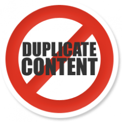 do not duplicate