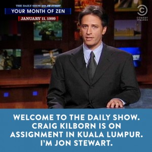#JonVoyage Jon Stewart and The Daily Show