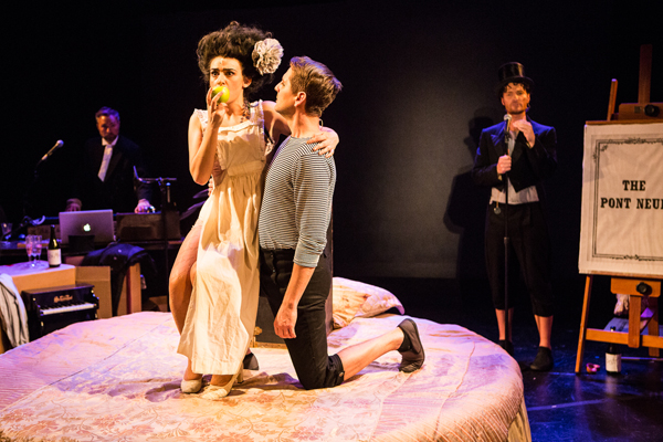 in a scene from 'Songs for the Fallen' at the 2015 New York Musical Theatre Festival. Photo Credit: Al Foote III