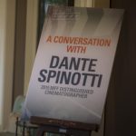 Dante Spinotti Event Sign