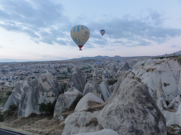 Hot-Air Balloon, Cappadocia, Turkey