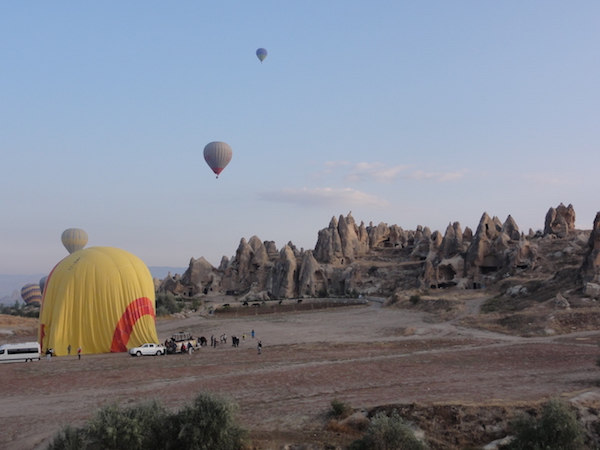 Hot-Air Balloon, Cappadocia, Turkey