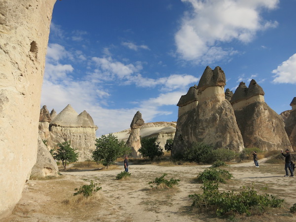 "Fairy chimneys" in Monk's Valley, Cappadocia, Turkey