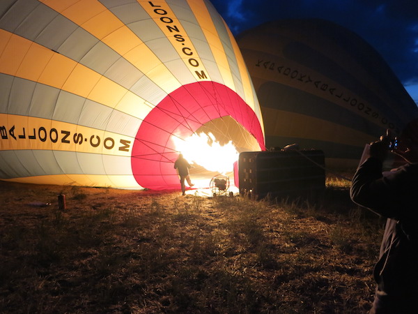 Hot-Air Balloon, Cappadocia, Turkey