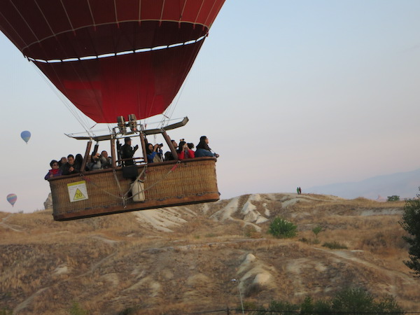 Hot-Air Balloon, Cappadocia, Turkey
