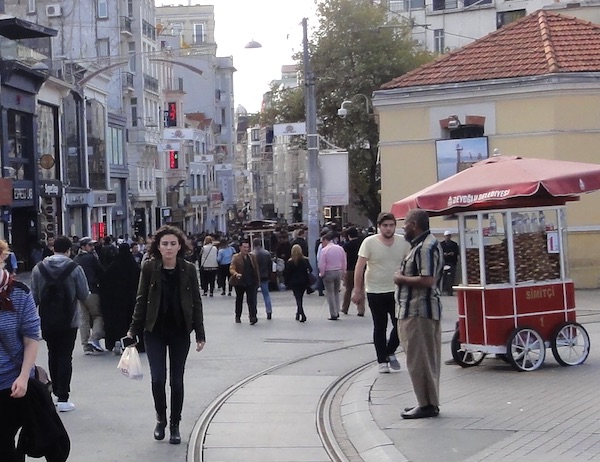 Istiklal Street Istanbul Turkey