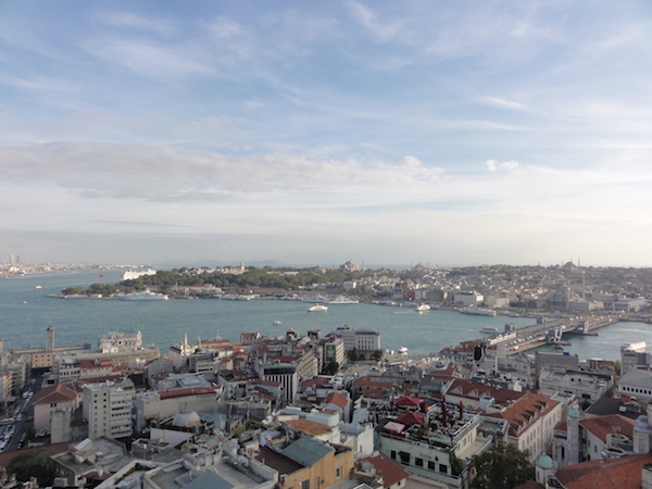 View of Istanbul from the Galata Tower