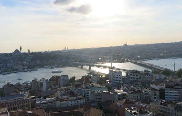 View of Istanbul from the Galata Tower