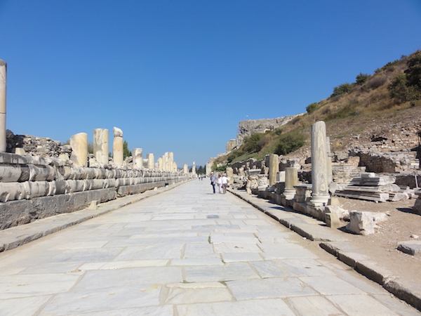 ephesus marble road turkey