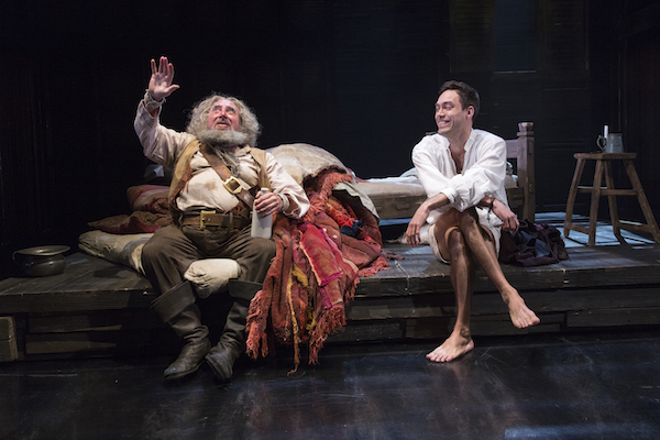 Antony Sher and Alex Hassell. Photograph: © 2016 Richard Termine Royal Shakespeare Henry IV BAM