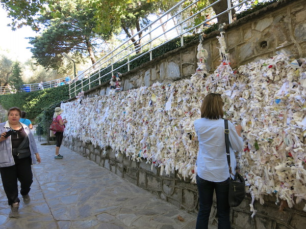ephesus turkey virgin mary home wishing wall