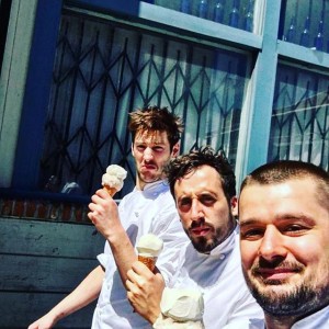 ice cream break in San Francisco