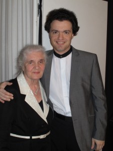 Photo: Ilona Oltuski, Evgeny Kissin with Anna Kantor
